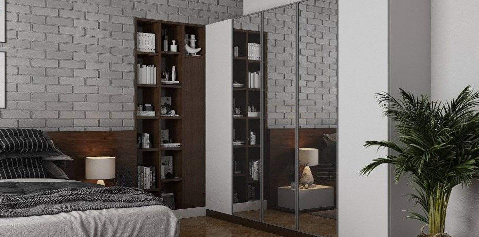 Bedroom wall unit modular Ahmedabad