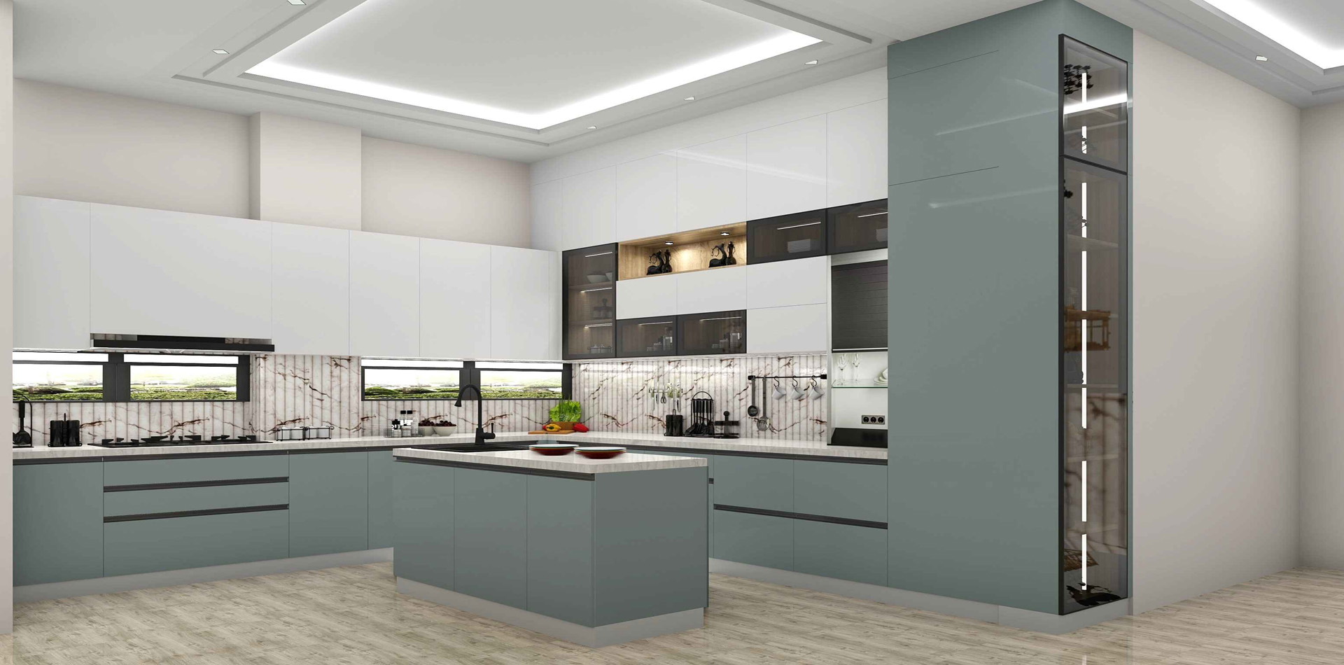 Modern modular kitchen Ahmedabad