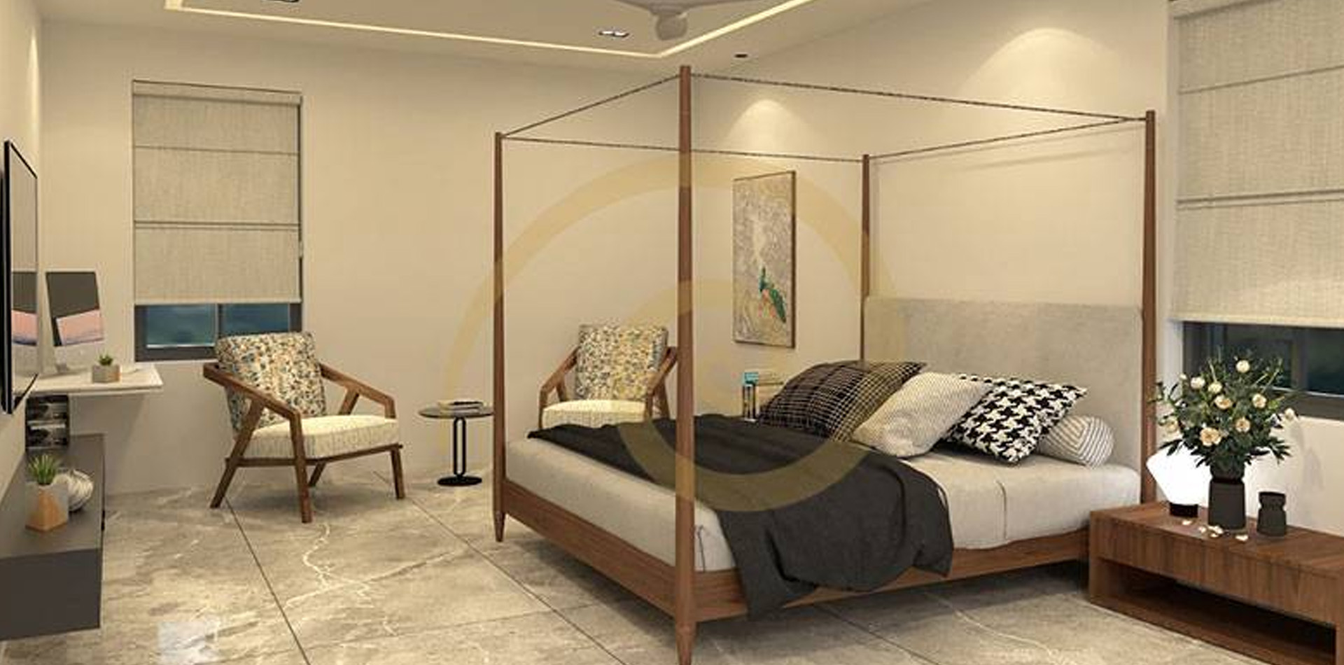 Modular bedroom remodeling Ahmedabad