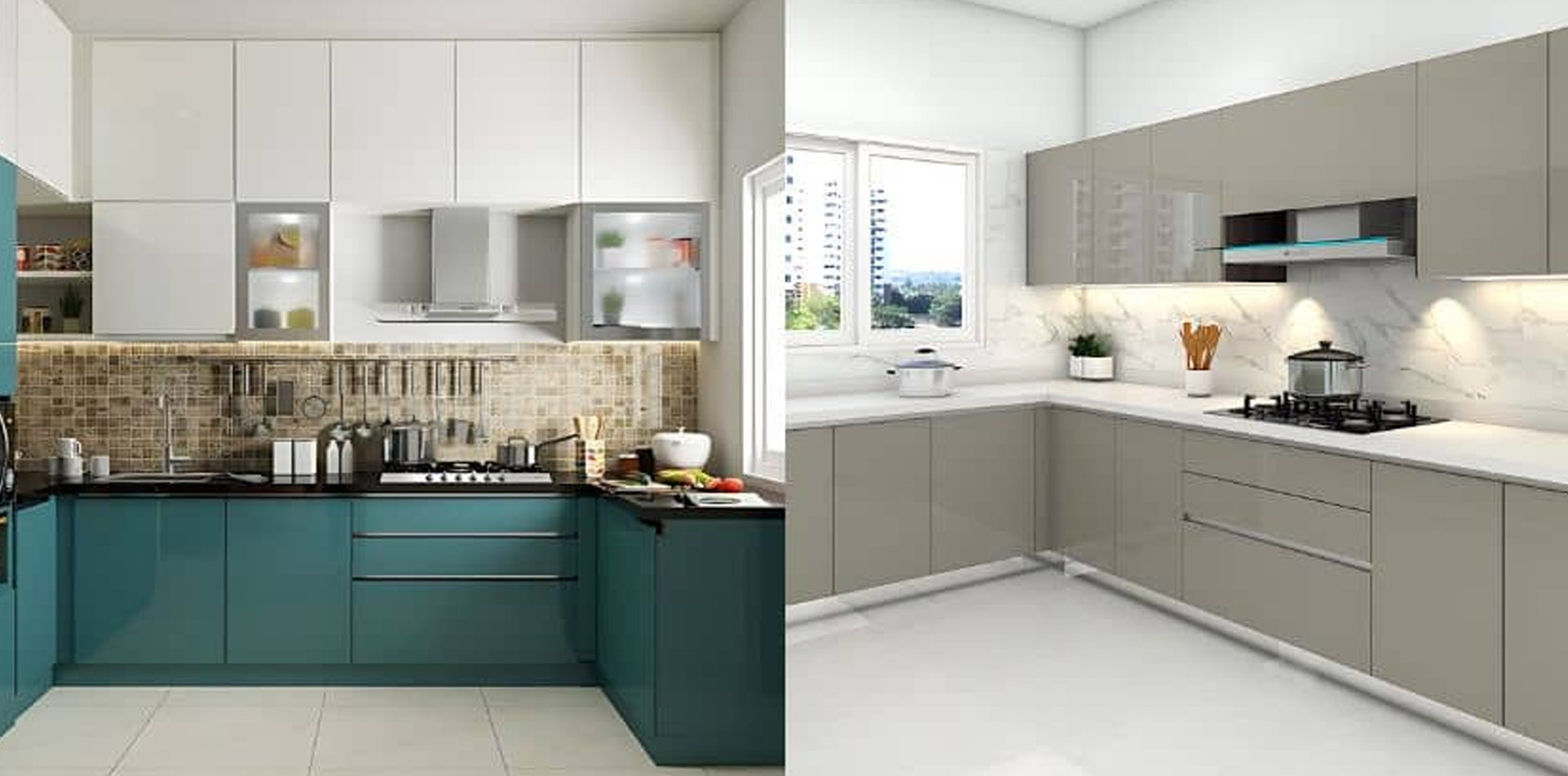 Modular kitchen projects in Ahmedabad