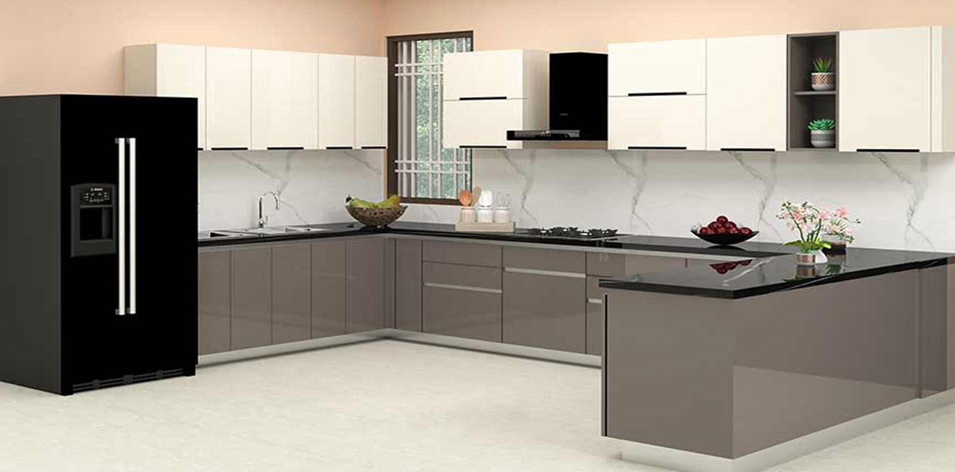 Trendy modular kitchen Ahmedabad